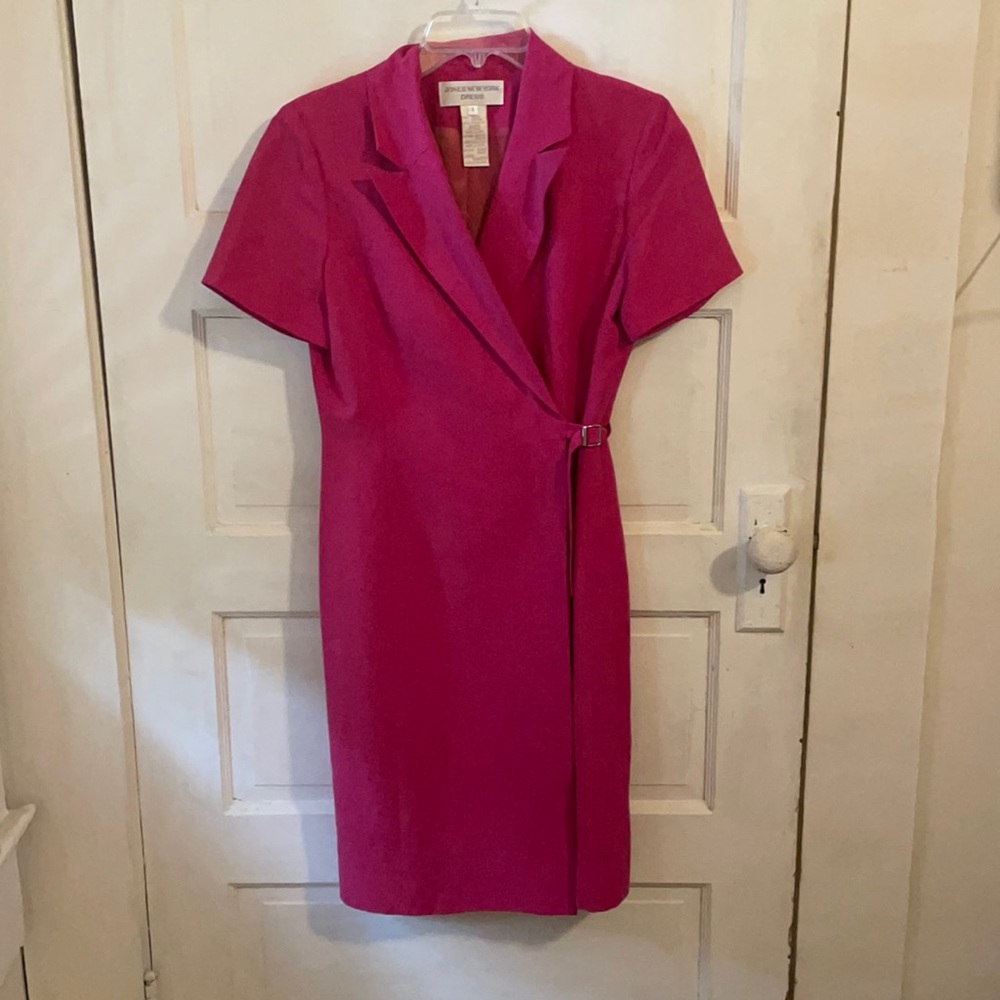 Gently worn, very pretty pink dress